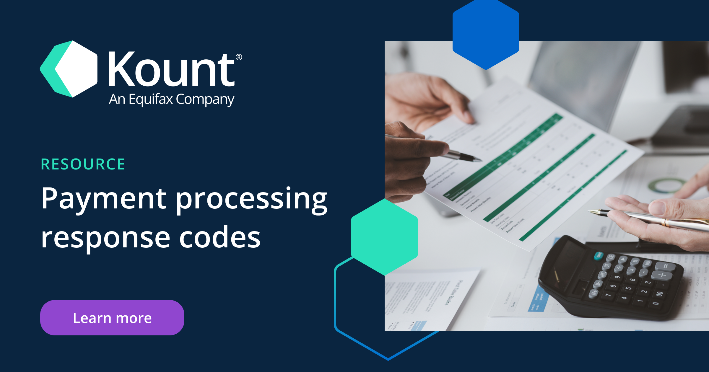 Payment processing response codes Kount